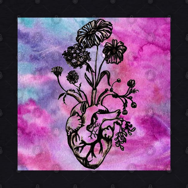 The blooming heart by Art by Ergate